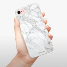 iSaprio Silikónové puzdro - SilverMarble 14 pre Apple iPhone 7 / 8