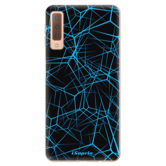 iSaprio Silikónové puzdro - Abstract Outlines 12 pre Samsung Galaxy A7 (2018)