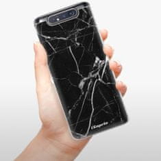 iSaprio Silikónové puzdro - Black Marble 18 pre Samsung Galaxy A80