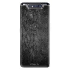 iSaprio Silikónové puzdro - Black Wood 13 pre Samsung Galaxy A80