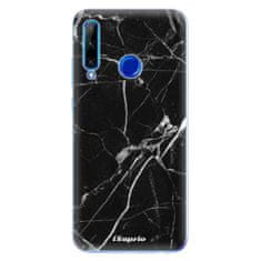 iSaprio Silikónové puzdro - Black Marble 18 pre Honor 20 Lite