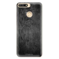 iSaprio Silikónové puzdro - Black Wood 13 pre Huawei Y6 Prime 2018