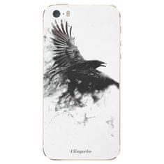 iSaprio Silikónové puzdro - Dark Bird 01 pre Apple iPhone 5/5S/SE