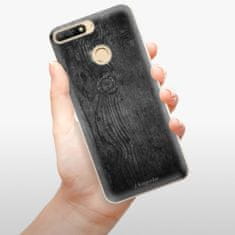 iSaprio Silikónové puzdro - Black Wood 13 pre Huawei Y6 Prime 2018