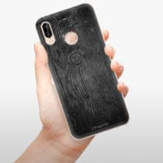 iSaprio Silikónové puzdro - Black Wood 13 pre Huawei P20 Lite