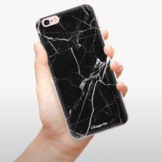 iSaprio Silikónové puzdro - Black Marble 18 pre Apple iPhone 6