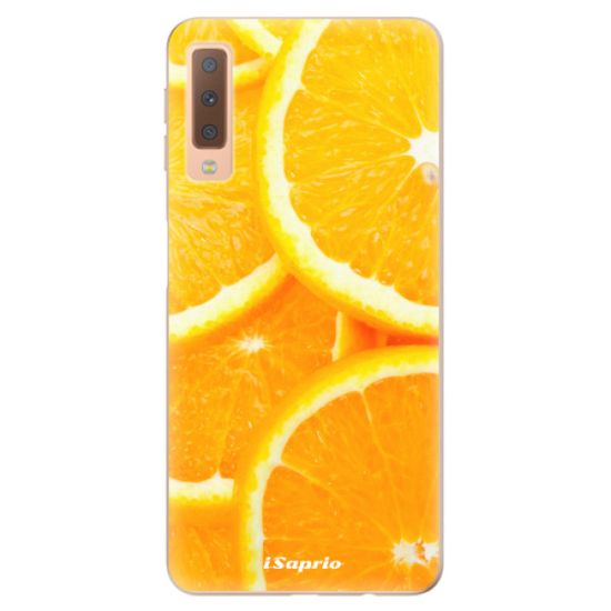 iSaprio Silikónové puzdro - Orange 10 pre Samsung Galaxy A7 (2018)