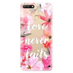 iSaprio Silikónové puzdro - Love Never Fails pre Huawei Y6 Prime 2018