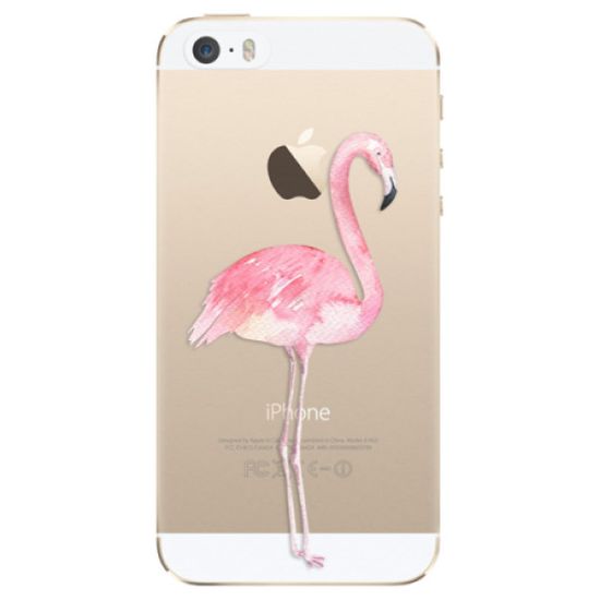 iSaprio Silikónové puzdro - Flamingo 01 pre Apple iPhone 5/5S/SE