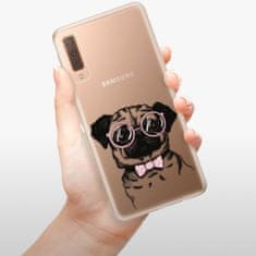 iSaprio Silikónové puzdro - The Pug pre Samsung Galaxy A7 (2018)