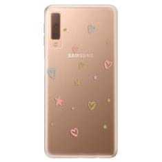 iSaprio Silikónové puzdro - Lovely Pattern pre Samsung Galaxy A7 (2018)
