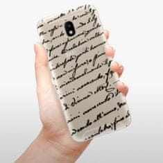 iSaprio Silikónové puzdro - Handwriting 01 - black pre Samsung Galaxy J5 (2017)