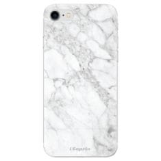 iSaprio Silikónové puzdro - SilverMarble 14 pre Apple iPhone 7 / 8