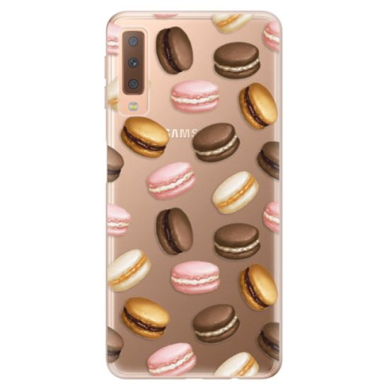 iSaprio Silikónové puzdro - Macaron Pattern pre Samsung Galaxy A7 (2018)