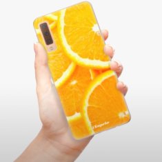 iSaprio Silikónové puzdro - Orange 10 pre Samsung Galaxy A7 (2018)
