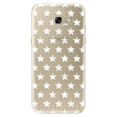 iSaprio Silikónové puzdro - Stars Pattern - white pre Samsung Galaxy A5 (2017)