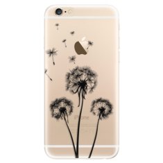 iSaprio Silikónové puzdro - Three Dandelions - black pre Apple iPhone 6 Plus