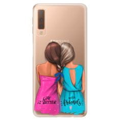 iSaprio Silikónové puzdro - Best Friends pre Samsung Galaxy A7 (2018)