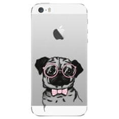 iSaprio Silikónové puzdro - The Pug pre Apple iPhone 5/5S/SE