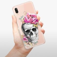 iSaprio Silikónové puzdro - Pretty Skull pre Huawei P20 Lite