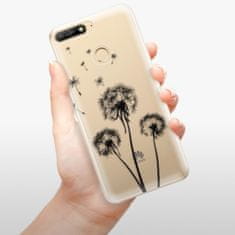 iSaprio Silikónové puzdro - Three Dandelions - black pre Huawei Y6 Prime 2018