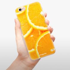 iSaprio Silikónové puzdro - Orange 10 pre Apple iPhone 6