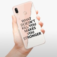 iSaprio Silikónové puzdro - Makes You Stronger pre Huawei P20 Lite