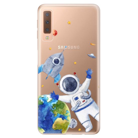 iSaprio Silikónové puzdro - Space 05 pre Samsung Galaxy A7 (2018)