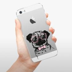 iSaprio Silikónové puzdro - The Pug pre Apple iPhone 5/5S/SE