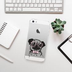 iSaprio Silikónové puzdro - The Pug pre Apple iPhone 5/5S/SE