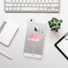 iSaprio Silikónové puzdro - Flamingo 01 pre Apple iPhone 5/5S/SE