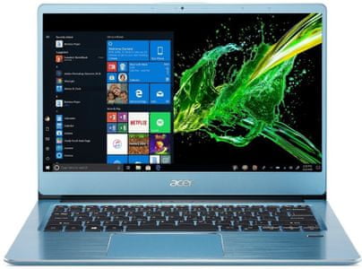 Notebook Acer Swift 3 Full HD SSD DDR4 SDRAM krásny obraz detailné zobrazenie