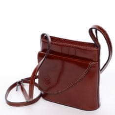 Delami Florence Dámska kožená crossbody, brown