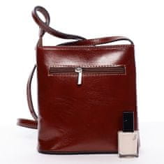 Delami Florence Dámska kožená crossbody, brown