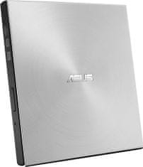 ASUS SDRW-08U7M-U + 2x M-Disk, slim, externí, strieborná