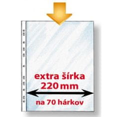 Karton PP Euroobal economy A4 maxi extra široký 50mic 50ks