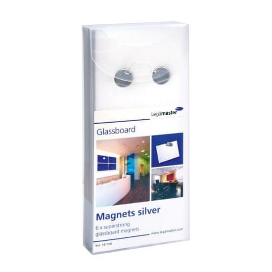 Legamaster Magnety na tabule GLASSBOARD, 6ks