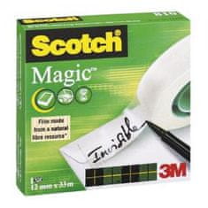 Scotch Lepiaca páska Magic neviditeľná popisovateľná 12 mm x 33 m v krabičke