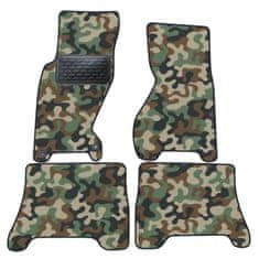 J&J Automotive Autokoberce velúrové Army style pre Jeep Grand Cherokee 1999-2004 4ks