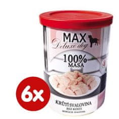 FALCO MAX deluxe morčacia svalovina bez kosti 6x400g