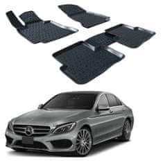 SCOUTT 3D Gumové rohože pre Mercedes-Benz C Class W205 2015-2021