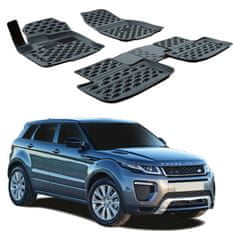 SCOUTT 3D Gumové rohože pre Land Rover Range Rover Evoque 2011-2018