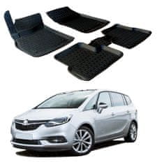 SCOUTT 3D Gumové rohože pre Opel Zafira C 2011-2019