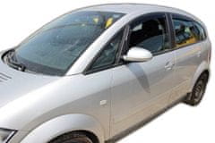 HEKO Deflektory / ofuky okien pre Audi A2 5D 2000-2005 4ks predne+zadne