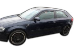 HEKO Deflektory / ofuky okien pre Audi A3 3D 2003-2012 2ks predne