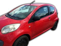 HEKO Deflektory / ofuky okien pre Citroen C1 3D 2005-2014 2ks predne