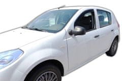 HEKO Deflektory / ofuky okien pre Dacia Sandero 4D 2008-2012 2ks predne