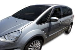 HEKO Deflektory / ofuky okien pre Ford S-MAX 5D 2010-2015 4ks predne+zadne