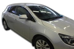 HEKO Deflektory / ofuky okien pre Opel Astra J IV 5D HTB 2009-2015 4ks predne+zadne