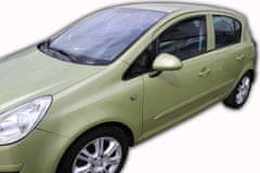 HEKO Deflektory / ofuky okien pre Opel Corsa D/E 5D 2006-vyššie 2ks predne